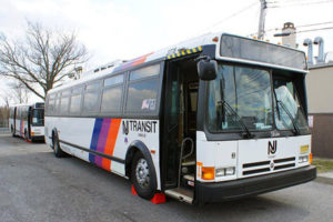 Weber's Auto and Truck Repair fleet service busses